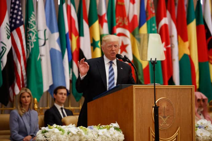 In Saudi Arabia, Donald Trump gave a speech that stood in stark contrast to his previous statements about Islam, but didn’t engender confidence.